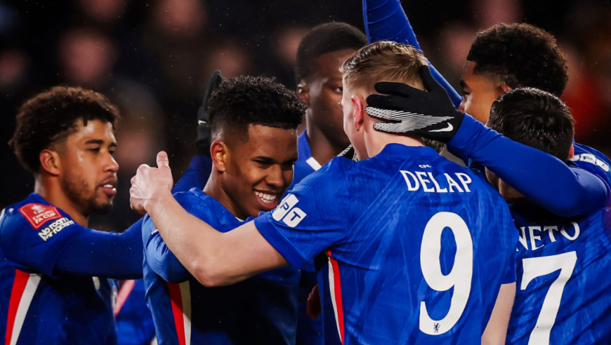 足总杯：切尔西4-0赫尔城 内托进球帽子戏法 德拉普助攻帽子戏法