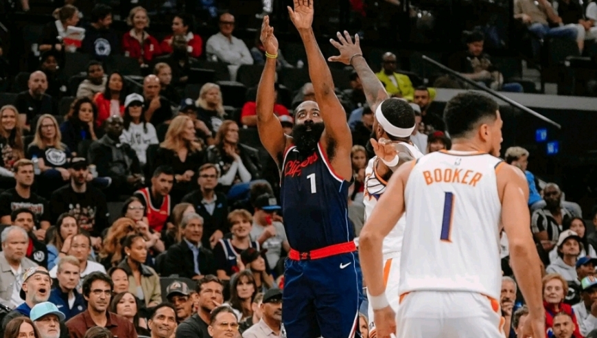 狂轰30+7+7！哈登梦回巅峰，小卡27+5+5，快船27分血洗太阳