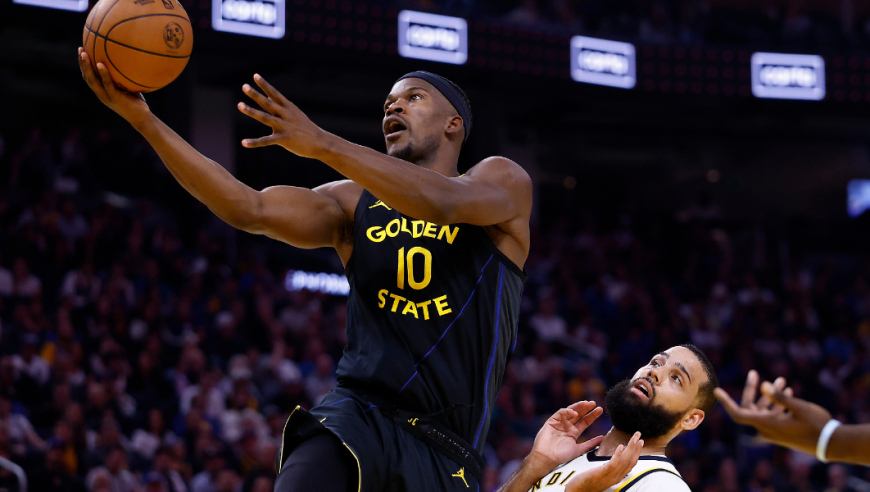 复仇成功！无库勇士6人上双大胜残阵步行者结束二连败 巴特勒21+9