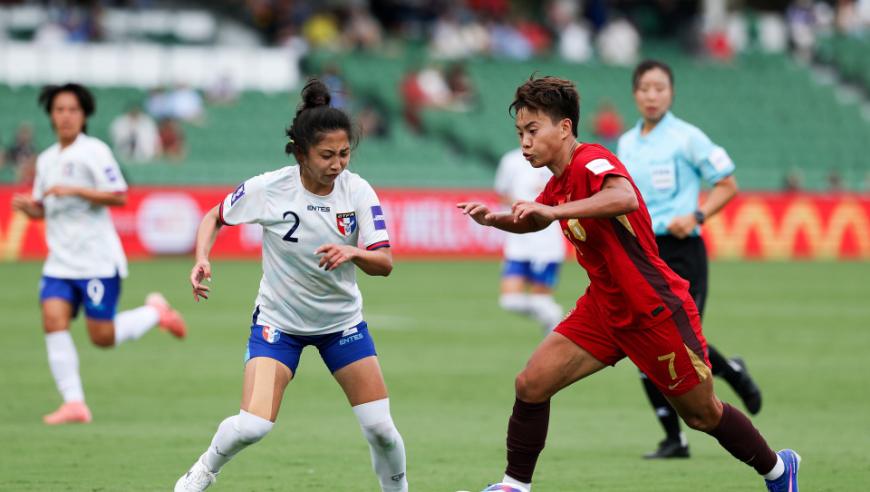 中国女足0-0中国台北进加时赛！第97分钟中柱 王霜染黄+下场停赛