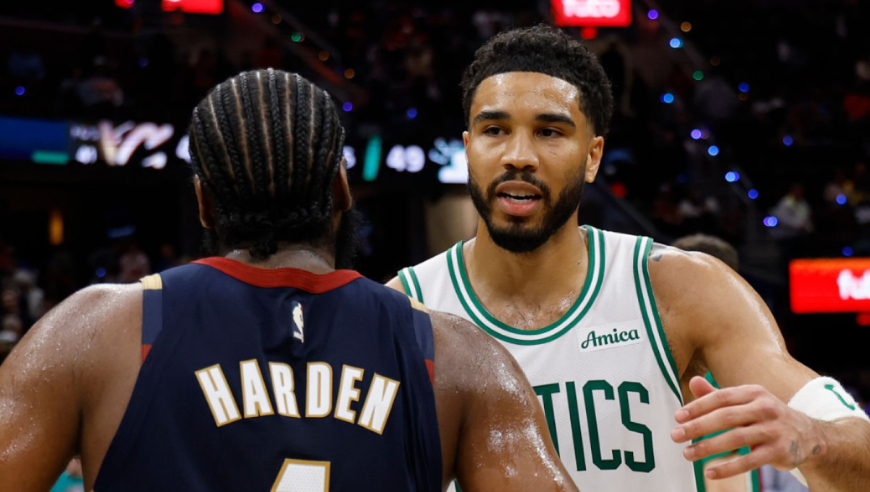 绿军掀翻骑士！塔图姆20分复出两连胜 哈登19+10布朗23+9+8