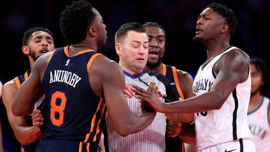 打架带个球！NBA冲突大合集！