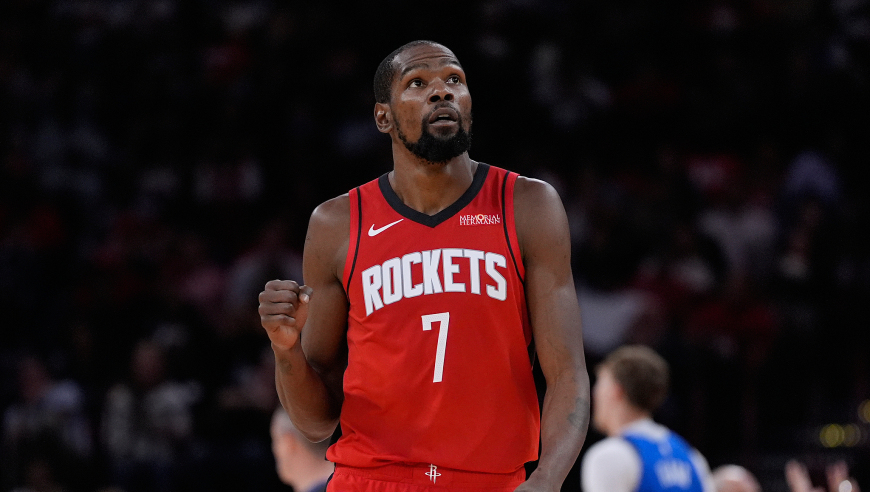 KD阿门申京合砍74分，火箭队4连胜！3大变化喜人谢泼德成唯一输家