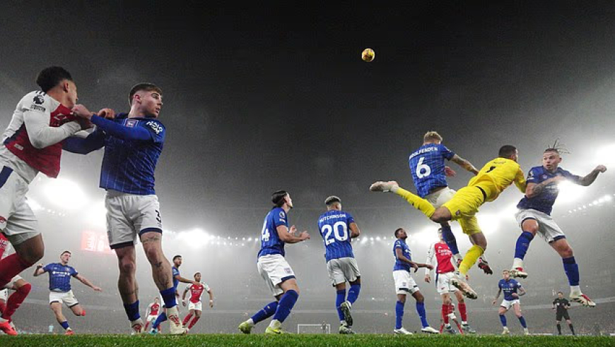 阿森纳定位球神技或被废？英超新规严打这三种小动作