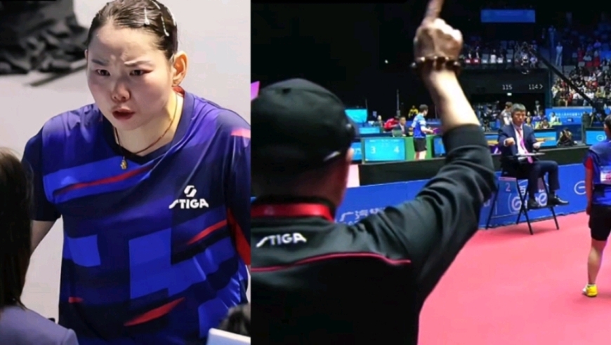何卓佳赛点被裁判直接罚分输掉比赛差点被气哭！要求挑战被告知没有鹰眼