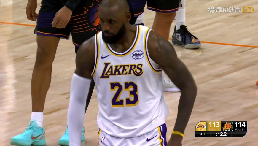 湖人太阳疯狂最后12秒！詹姆斯极限造三罚完成准绝杀并送致命封盖