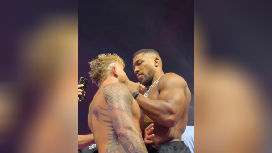 体坛记忆｜网红保罗vs约书亚称重通过！即将开打！ 这场比赛还有悬念吗？