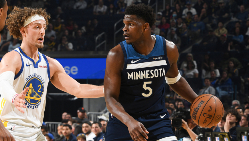 NBA常规赛：森林狼127-117勇士丨【集锦】森林狼127-117勇士 爱德华兹独揽42+8+5带队终结3连败