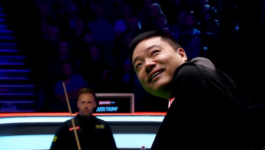 斯诺克大师赛：魔幻6-2！丁俊晖不敌特鲁姆普，罗伯逊送走韦克林