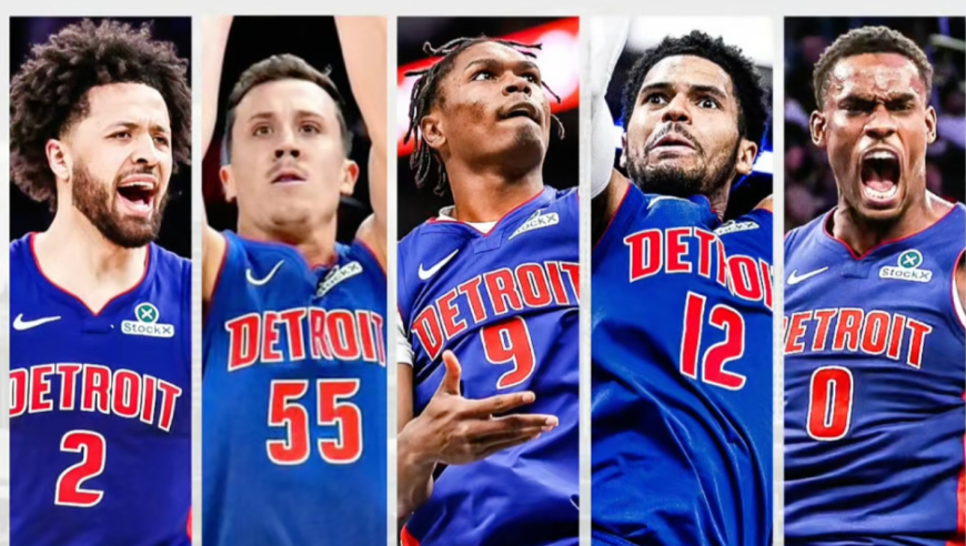 最强黑马横空出世！坎宁安率活塞能否重现往日铁血荣光？｜议起复盘