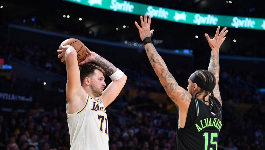 【集锦】鹈鹕121-133湖人 东契奇里夫斯双双30+湖人豪取7连胜