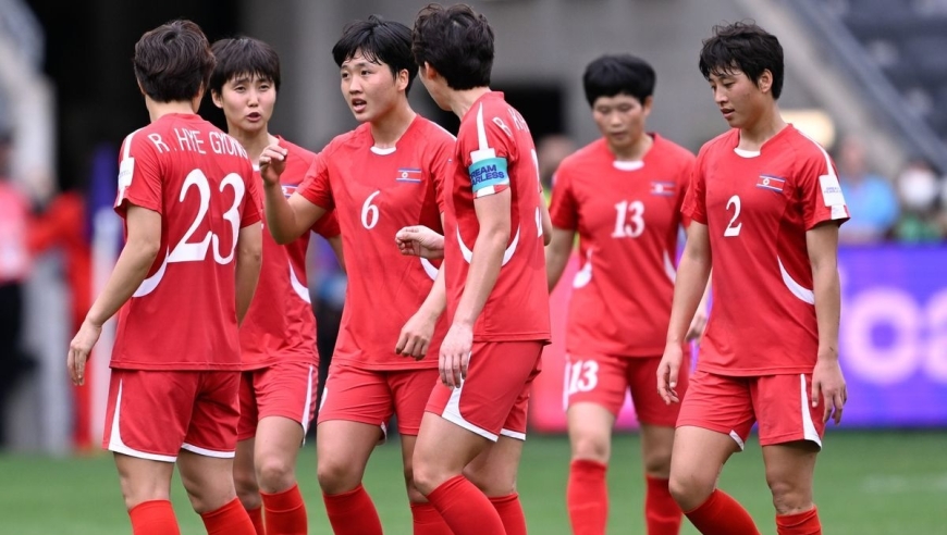 5-0！女足亚洲杯首场惨案诞生！朝鲜两连胜提前突围，将与中国女足争第一