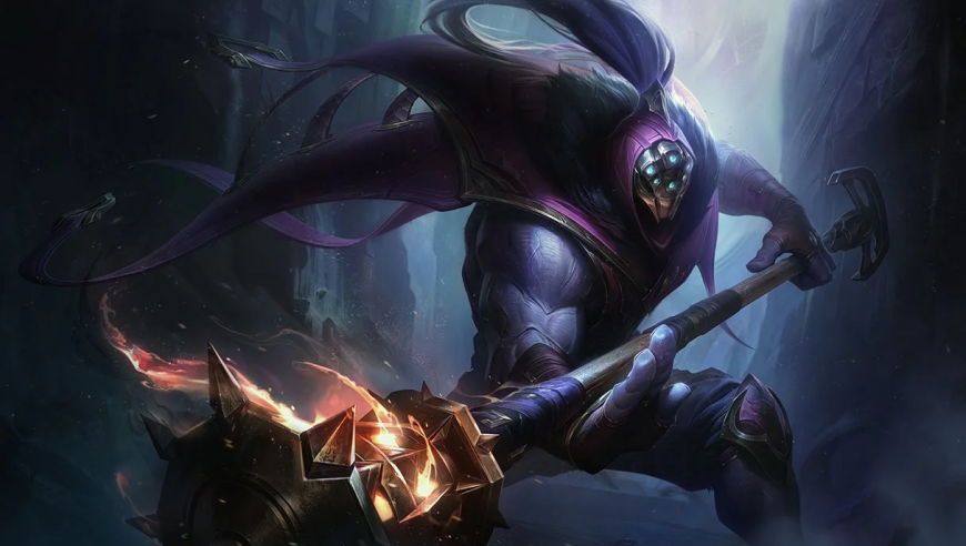 蛇女能穿鞋了？LOL新赛季武器大师史诗加强，网友：看Bin哥秀就完事