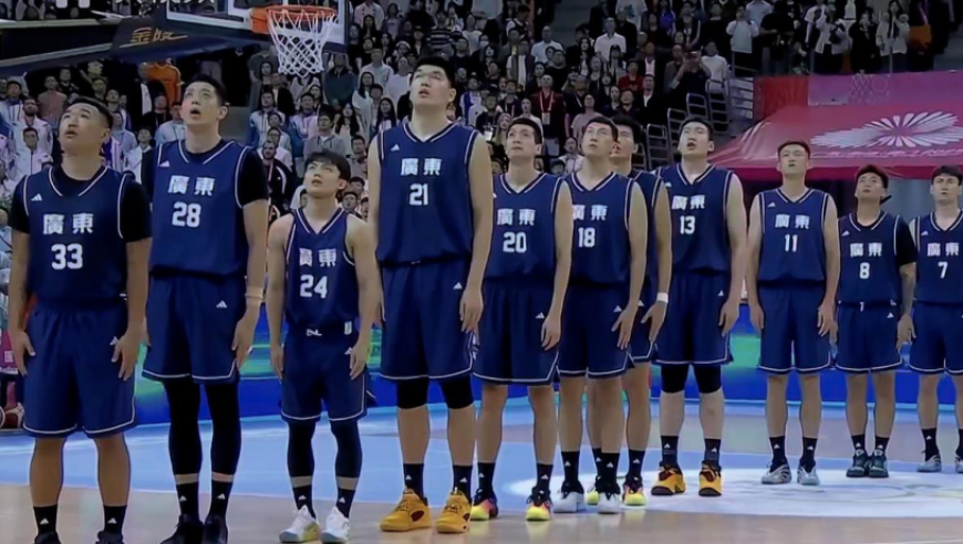 广东男篮主场夺得全运会冠军引热议！6连胜场均净胜对手高达27.3分