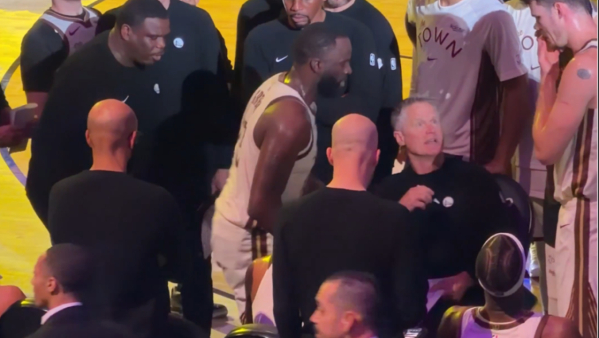 勇士疑似爆发内讧！追梦科尔激烈争吵 追梦一度返回更衣室末节遭DNP