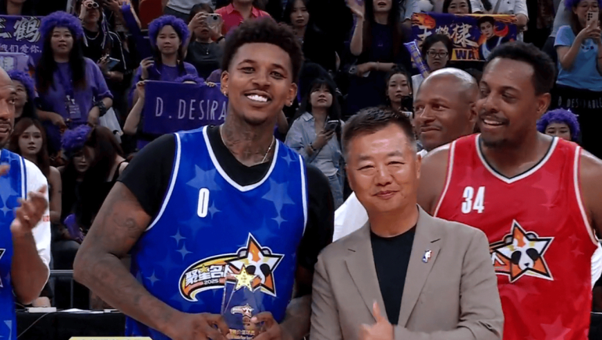 名人赛：尼克杨41+9+6夺MVP 绿军“三巨头”再合体名人队胜聚星队