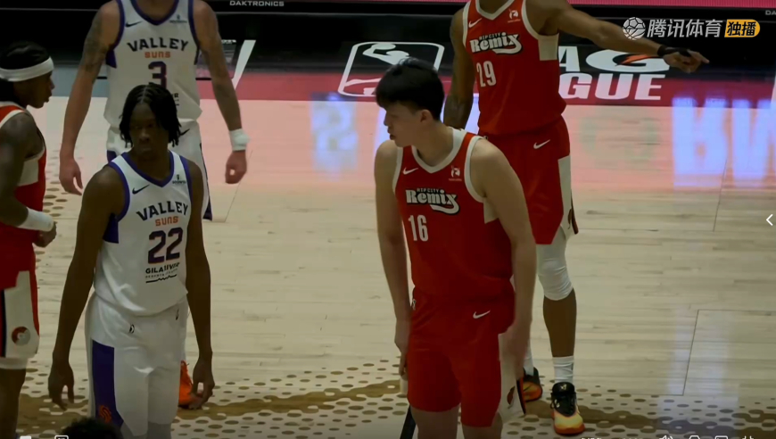 杨瀚森开局连续两次发牌助攻队友 篮下强攻可惜全部偏出