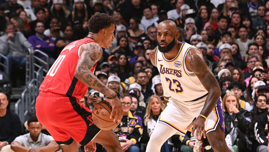 夸张到离谱！火箭面对湖人17次前场篮板全过程：17-7完爆湖人