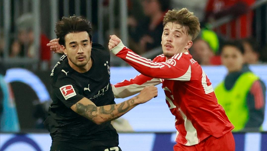 随着拜仁4-1大胜，德甲最新积分榜出炉