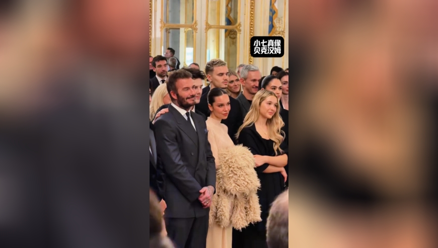 所有孩子里小七最像贝克汉姆，越来越淑女范