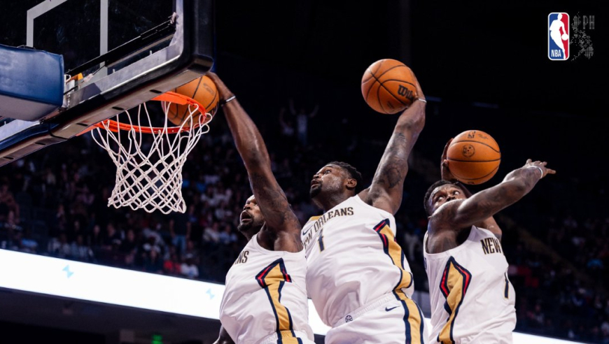 15日NBA官方十佳球：锡安360°转身砸扣 霍勒迪抛投准绝杀