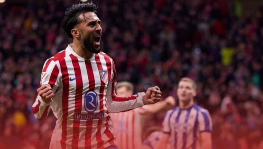 西甲-马竞3-2皇家社会3连胜！冈萨雷斯梅开二度，格列兹曼精妙助攻