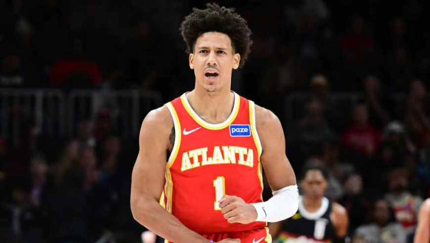 新鹰王！杰伦约翰逊16分钟砍三双 仅次于今日对手约基奇历史第二快