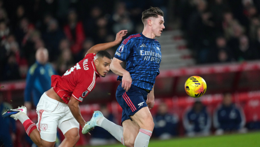 7分领跑！英超：阿森纳0-0森林 2连平仍11场不败 7600万新援失单刀