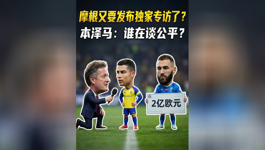 摩根力挺C罗，预再出独家专访节目！
