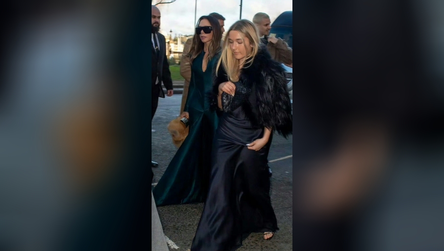 贝克汉姆女儿小七,网友说她14岁看起来像30岁