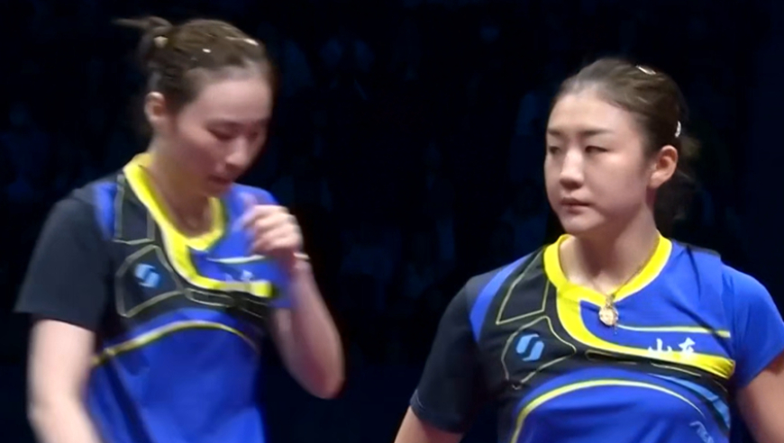 全运会乒乓：陈梦女团决赛开门红！携手搭档狂轰3-0横扫对手