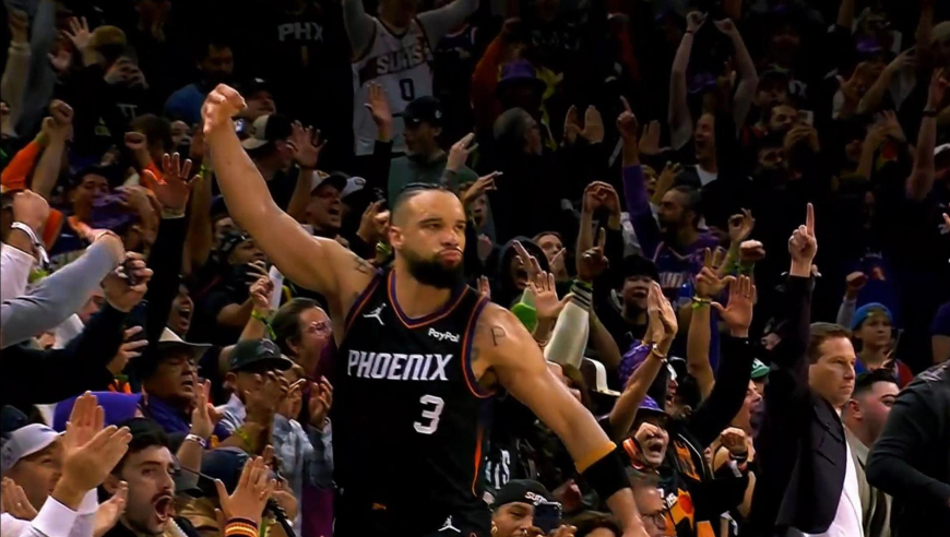 龙超巨！太阳狄龙生死时刻面对亚历山大命中关键三分打穿雷霆