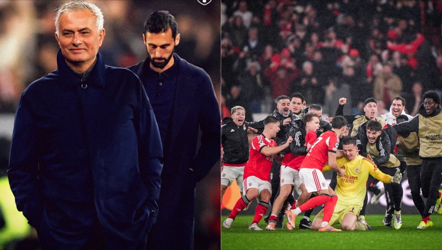 神剧情！门将98分钟破门绝杀穆帅狂奔庆祝，本菲卡击败皇马极限上岸