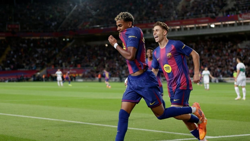 3-1！亚马尔建功，2亿巨头回击质疑，巴萨多点开花，完胜升班马