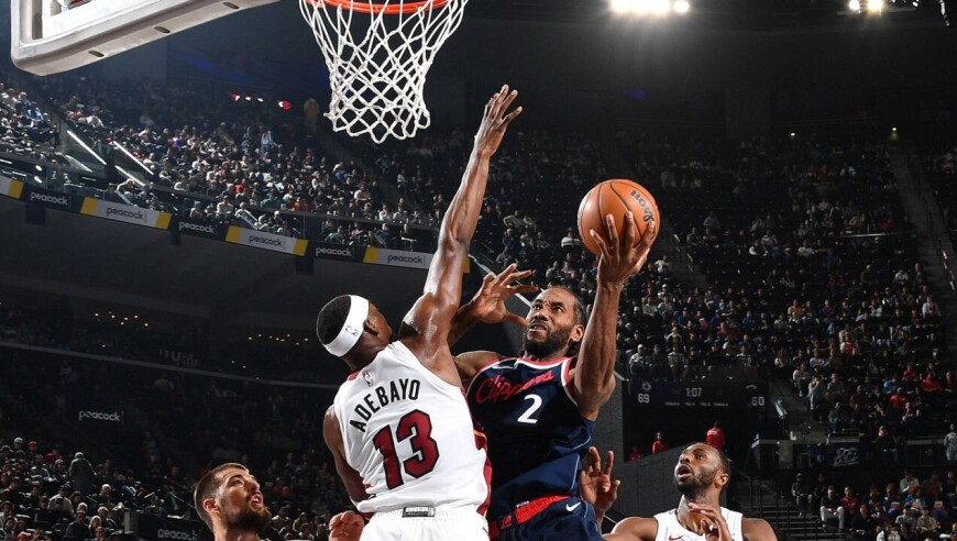 【集锦】热火120-119快船 阿德巴约25+10莱昂纳德27分错失绝杀