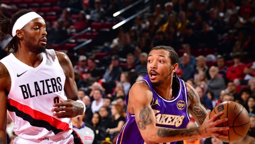 恭喜！湖人捡漏64万21岁新星真香：三巨头缺阵，他轰25+6闪耀