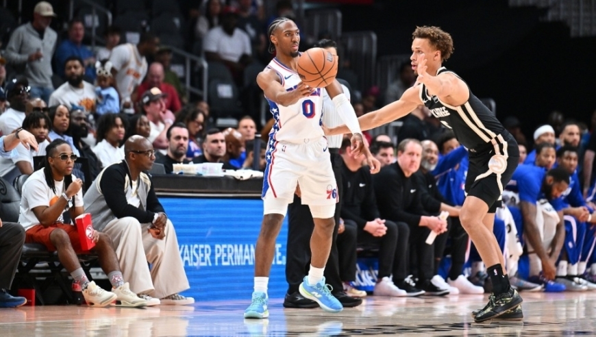 杰伦35+10+7！老鹰逆转76人豪取6连胜 马克西31分受伤