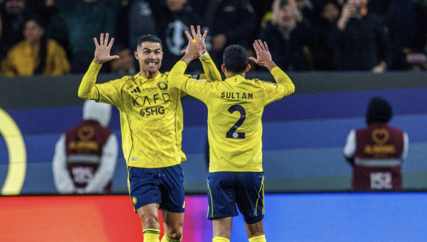 1-0！40岁C罗遗憾中柱+被打全队最低分 利雅得胜利斩3连胜落后5分