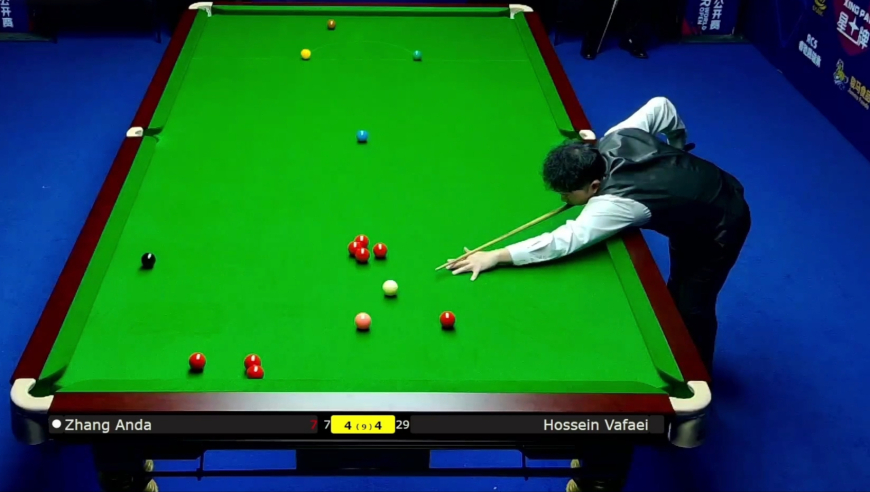 2026斯诺克世界公开赛：张安达4-5惜败瓦菲