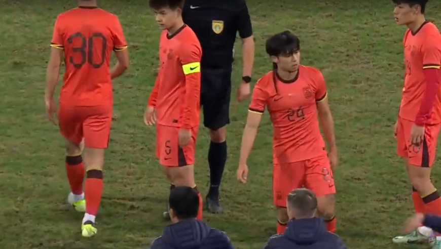 送韩国队夺冠！U22国足3战1胜，汪士钦遭炮轰：别再进国字号