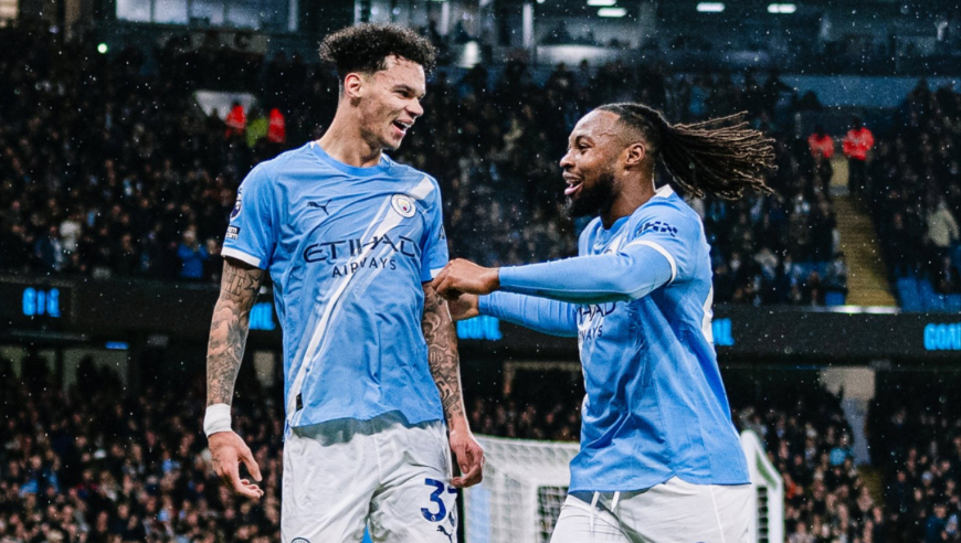 英超：曼城3-0富勒姆 塞门约传射建功 哈兰德、奥赖利破门