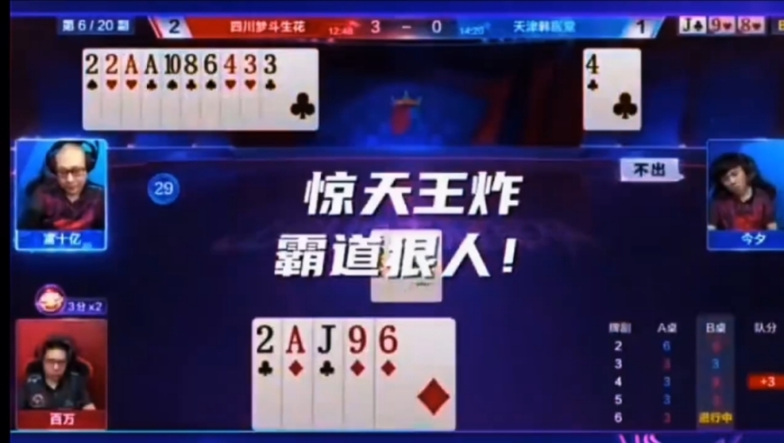 惊天王炸，霸道狠人！