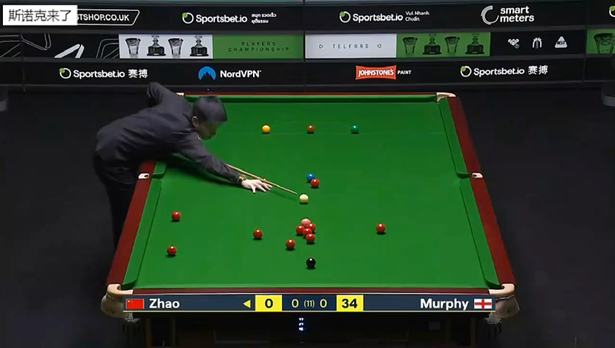 球员锦标赛: 赵心童顶级准度，超细腻控球拿下开门红