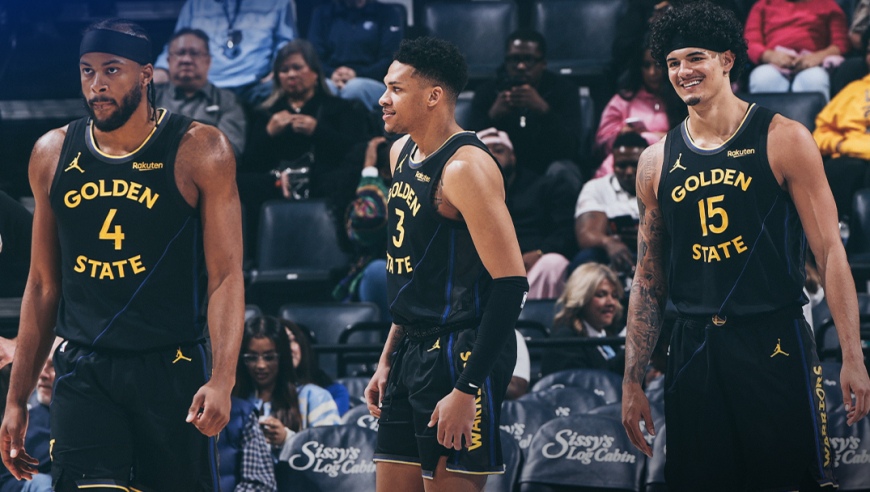 就是流畅！勇士官方大胜灰熊集锦：9人出场8人上双进攻太无解！