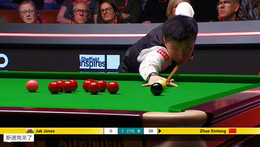 漏头就秒杀！赵心童杀手锏长台一箭穿心，连续得分让对手绝望