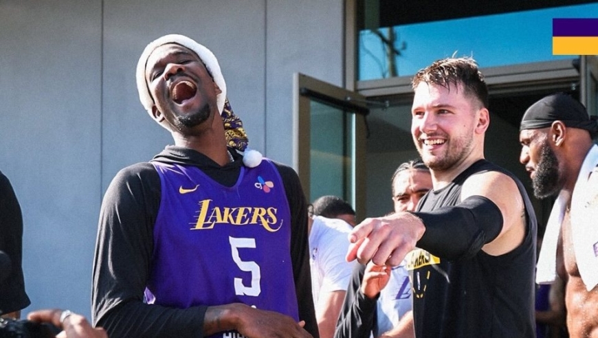 豪横！东契奇送给湖人全员圣诞礼物：狂送103件电动自行车太土豪