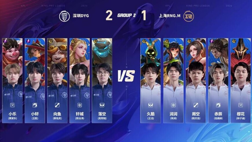 DYG 3-1 RNG：小乐再现边路猪八戒，DYG让一追三收下第二胜