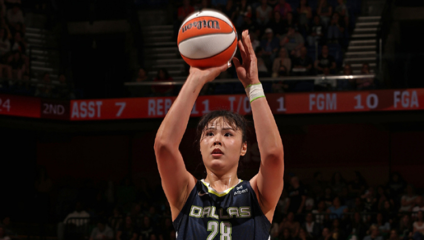 WNBA：李月汝连场首发7+3状元27分 飞翼无缘23分逆转狂热