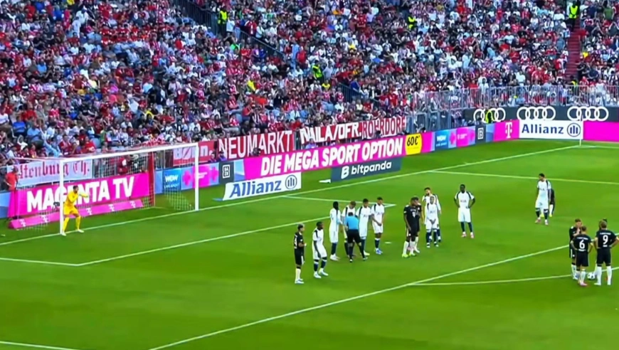 体坛记忆｜拜仁慕尼黑vs热刺，拜仁血脉压制！凯恩破门，科曼兜射建功