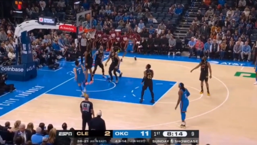 哈登迎来骑士生涯首败!骑士对阵雷霆全场回顾